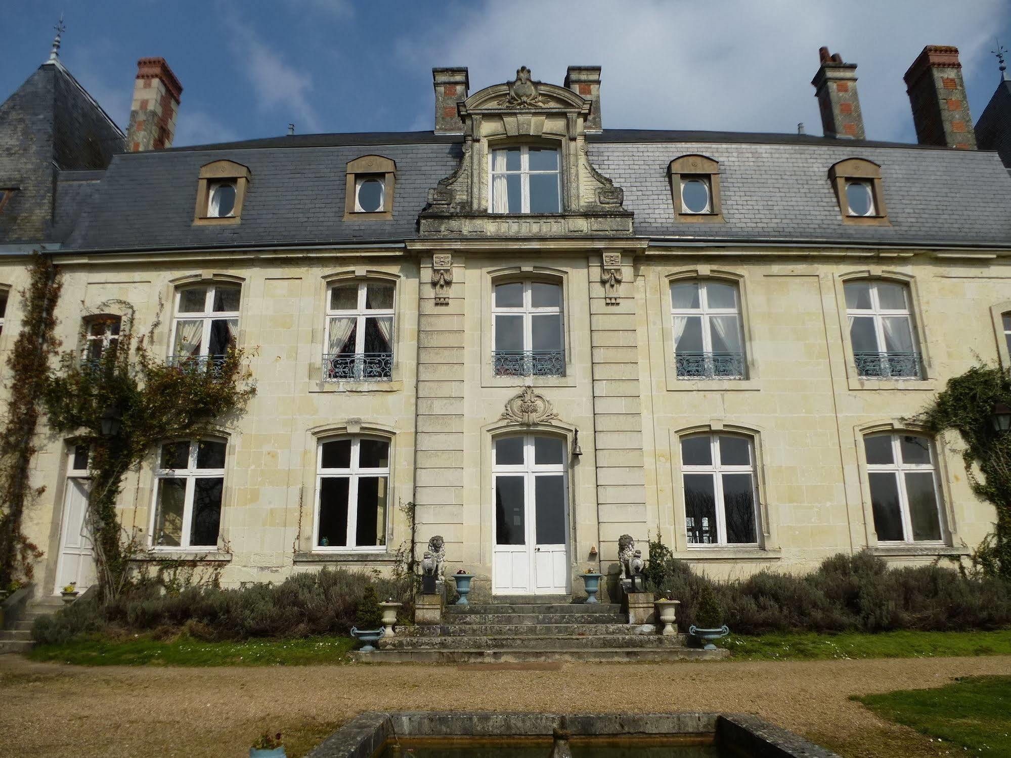 Chateau De La Voute Trôo Exteriör bild
